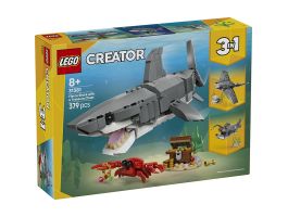 LEGO Creator Veszedelmes cápa egy kincsesládával, játék (31381)