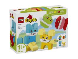 LEGO DUPLO Első készletek Kreatív és aranyos, 3 az 1-ben házi kedvencek játék 10477