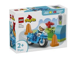 LEGO DUPLO Városi kalandok Kék rendőrségi motorkerékpár játékkészlet (10471)