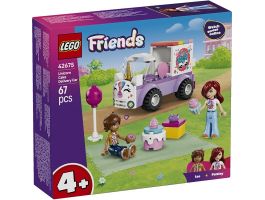 LEGO Friends Unikornisos tortaszállító autó, játék (42675)