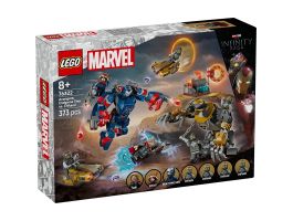 LEGO | Marvel Bosszúállók: Végjáték Thor a chitauri harcosok ellen, szuperhősakciók (76322)