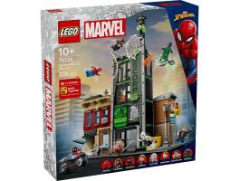 LEGO | Marvel Pókember vs. Oscorp, szuperhős építőkészlet gyerekeknek (76324)