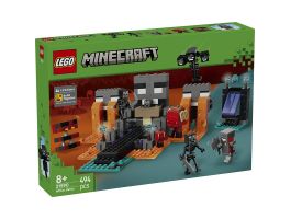 LEGO Minecraft Csata a Sorvasztókkal, történetmesélős gamerajándék 21590