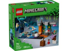 LEGO Minecraft Találkozás az Őrzővel, gyűjthető, videójátékon alapuló termék 21274