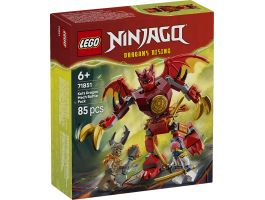 LEGO NINJAGO Kai sárkánypáncélja, harci csomag, Robotos játék (71851)