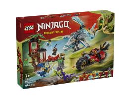 LEGO NINJAGO Nindzsajárművek csatája a lombháznál játékkészlet (71857)