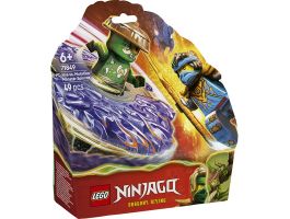 LEGO NINJAGO Nya egy mutáns szörny pörgettyűje ellen játék (71849)