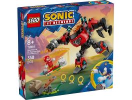 LEGO Sonic the Hedgehog Knuckles vs. Dr. Eggman Egg Crusher robotja, játékszett 77005