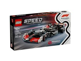 LEGO Speed Champions MoneyGram Haas F1 Team VF-24 versenyautó, játék jármű 77250