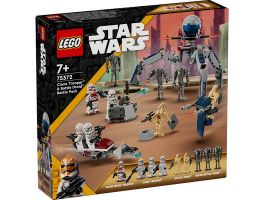 LEGO Star Wars Klónkatona és harci droid harci csomag (75372)