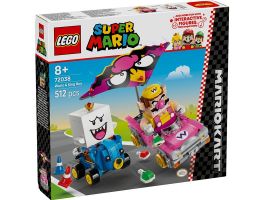 LEGO Super Mario Mario Kart – Wario és King Boo figurák, plusz 2 gokart (72038)
