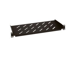 LEGRAND tálca, fix 1U-19` 2 ponton rögzített csavarral MÉLY: 400 MAX: 50 kg (E2S1U40)