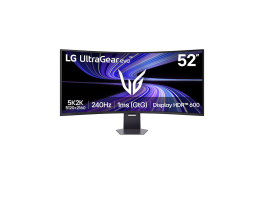 LG Ívelt 240Hz Gaming monitor 27" 52G930B, 5120x2160, 21:9, 400cd/m2, 1ms, 2xHDMI/DisplayPort/USB-C, hangszóró (52G930B-B.AEU)