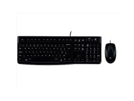 LOGITECH Billentyűzet + egér - MK120 Vezetékes Combo USB, UK