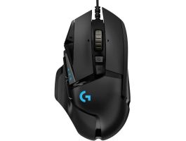 Logitech G502 HERO Gaming Vezetékes egér (910-005471) fekete