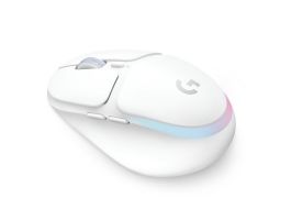 LOGITECH Egér - G705  Lightsync RGB Vezeték nélküli Gaming, Fehér (910-006367)