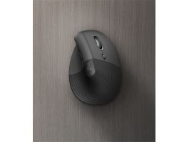 LOGITECH LIFT Vertical Ergonomic Bluetooth Optikai Egér (910-006494) Grafitszürke