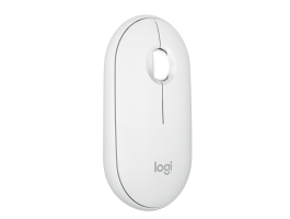 LOGITECH Egér - Pebble 2 M350s Vezeték Nélküli, Fehér (910-007013)