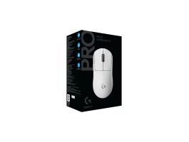 LOGITECH Egér - Pro X 2 SUPERLIGHT 2 Vezeték Nélküli Gaming LIGHTSPEED, Fehér (910-006639)