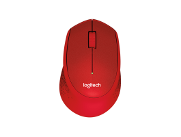 LOGITECH M330 Silent Vezeték Nélküli optikai egér (910-004911) piros
