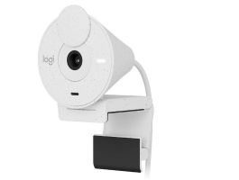 LOGITECH Webkamera - BRIO 300 HD 1080p Mikrofon USB-C, Piszkosfehér (960-001442)