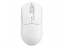 Lorgar MSA10W Lightweight 7 gombos vezeték nélküi egér, fehér (LRG-MSA10-WH)