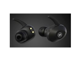 MAXELL MINI DUO earbuds, TWS bluetooth fülhallgató (348481) fekete