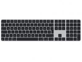 Magic Keyboard Touch ID-val és számbillentyűzettel 2024 - magyar kiosztás (MXK83MG/A) fekete