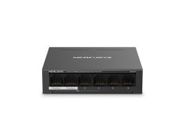 MERCUSYS Switch 6x100Mbps(4xPOE+), Fémházas Asztali, MS106LP