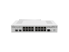 MikroTik 16x1000Mbps + 2x10Gbit SFP+, Fémházas, Rackes Vezetékes Cloud Core Router (CCR2004-16G-2S+PC)