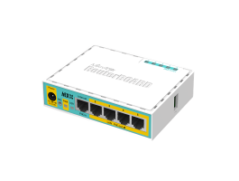 MikroTIK hEX PoE lite Vezetékes Router (RB750UPR2)