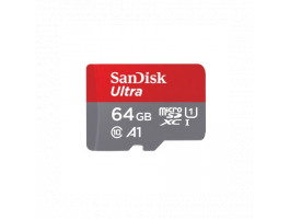 Sandisk 215421 MicroSD Ultra android kártya 64GB, 140MB/s, A1, Class 10, UHS-I