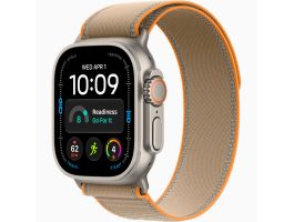 Apple Watch Ultra 4 GPS + Cellular 49mm Natural Titanium Case with Sand Trail Loop - S/M (MJAJ4QH/A)