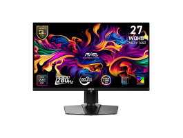 MSI Monitor GAMING MAG 271QP QD-OLED X28 26,5" WQHD 2560x1440 280Hz (9S6-3CF19T-001) Black