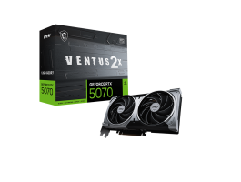 MSI Videókártya PCI-Ex16x nVIDIA RTX 5070 VENTUS 2X 12GB DDR7 OC (RTX 5070 12G VENTUS 2X OC)
