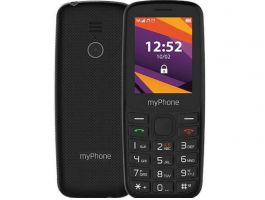 myPhone 6410 LTE Dual SIM mobiltelefon (TEL000868) fekete