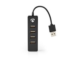 Nedis 4 portos USB2.0 HUB, UHUBU2420BK