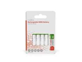 Nedis BANM26HR64B, AA akku csomag 1,2V 2600mAh, 4db/csomag