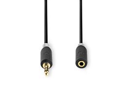 Nedis sztereo audió kábel 3,5mm sztereo jack dugó - 3,5mm sztereo jack aljzat, 1 m (CABW22050AT10 )