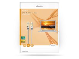 Nedis CCGB85121GY100  SF/UTP Cat5e patch kábel, RJ45, 10/100/1000 Mbit/s, hossz 10m