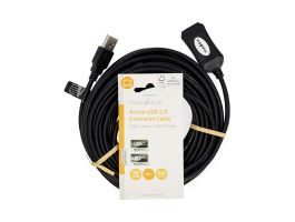 Nedis aktív USB hosszabító, 10m (CCGL60EXTBK100)