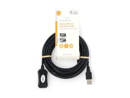 Nedis aktív USB hosszabító, 5m (CCGL60EXTBK50)