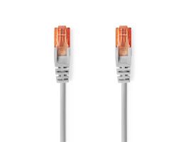 Nedis CCGL85230GY100 UTP Cat6 patch kábel, RJ45 aranyozott érintkezők, hossz 10m