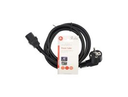 Nedis CEGL10015BK20 táp kábel IEC-320-C13, 3 x 1,5 mm, hossz 3m (IEC320-C13)