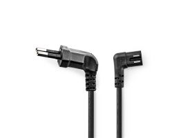 Nedis tápkábel, Euro Férfi | IEC-320-C7 (CEGL11055BK20)