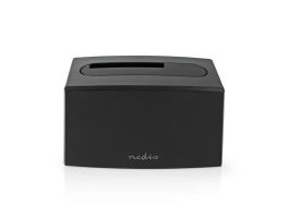 Nedis HDDUSB3210BK merevlemez dokkoló állomás, USB 3.2 Gen1, USB Type-A, 1 lemez,  2,5 / 3,5", USB 3.2 Gen1