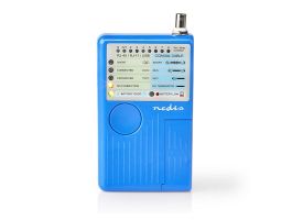Nedis NWCTM100BU LAN kábel teszter RJ45, RJ11, BNC és USB AB