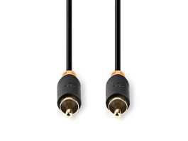 Nedis digitális koax kábel, 2 x aranyozott RCA, hossz 2m, CABW24170AT20