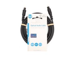 Nedis optikai audió kábel, TosLink dugó, 3m, (CAGL25000BK30)