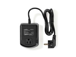 Nedis POCO105 power konverter, 230 V AC 50 Hz, 70 W, Fekete